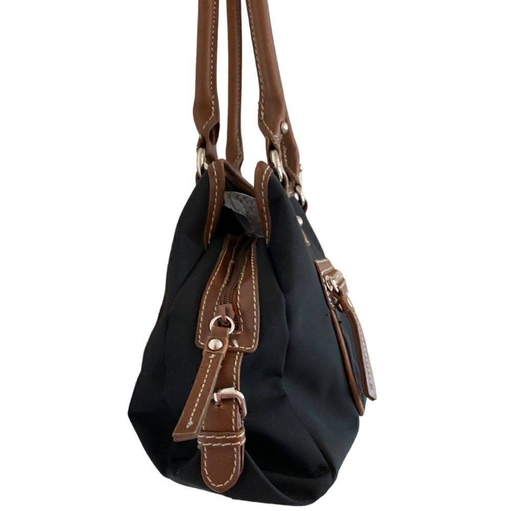 Chaps Canvas Hobo Satchel Bag - Picture 5 of 13